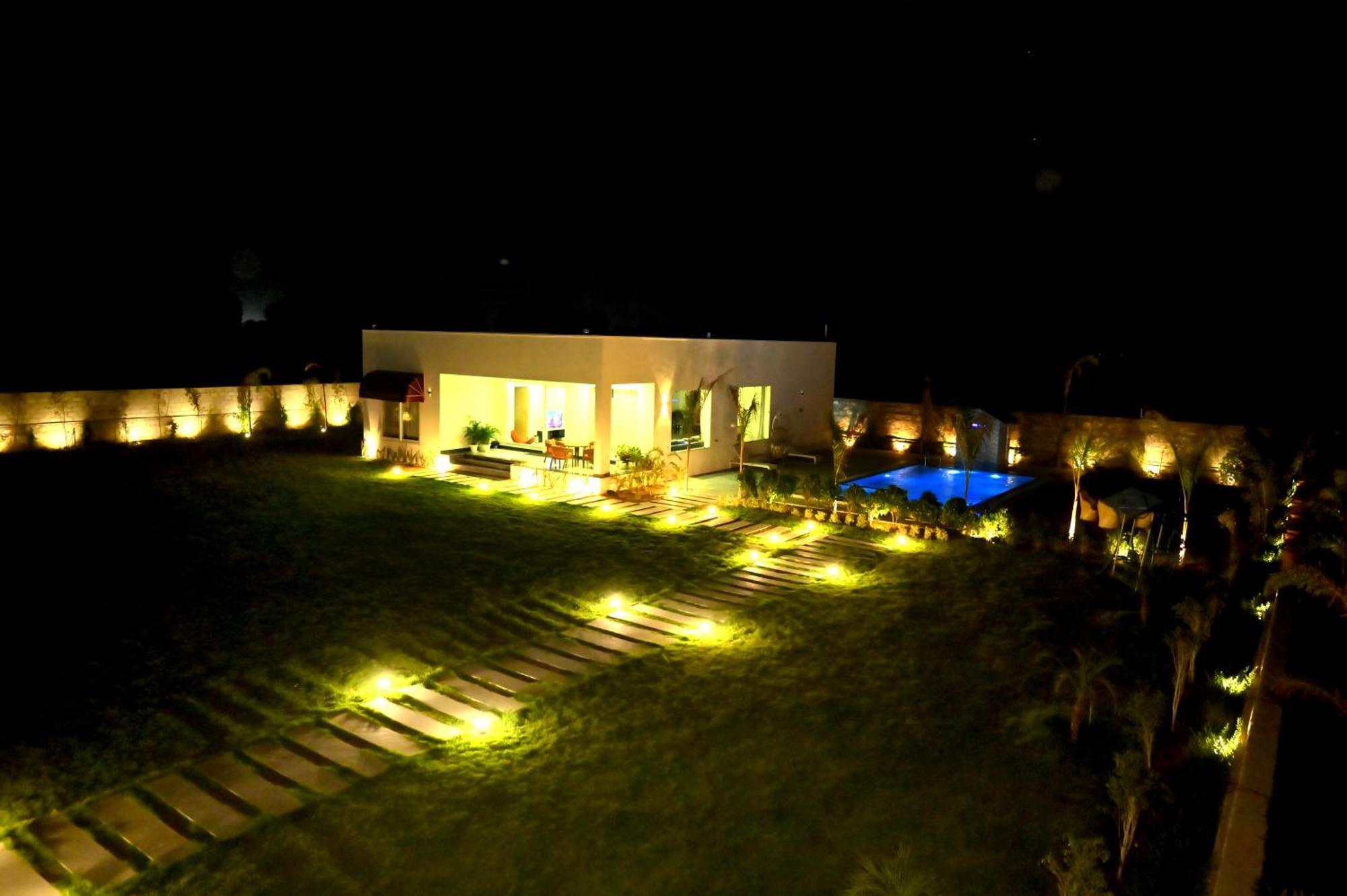 The Peace- A Luxury Private Pool Villa ジャイプール エクステリア 写真